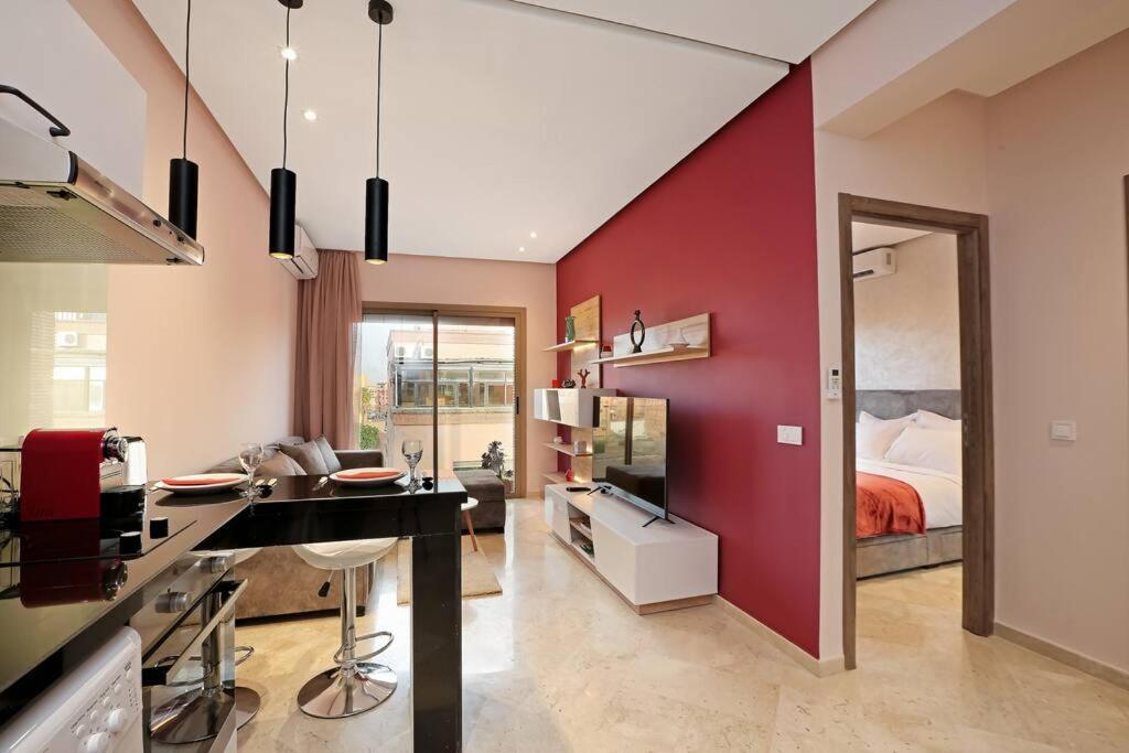 Elegant And Brand New Appart In Hypercenter Of Marrakech Marrakesz Zewnętrze zdjęcie